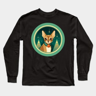 Abyssinian Cat Xmas Ornament, Love Cats Long Sleeve T-Shirt